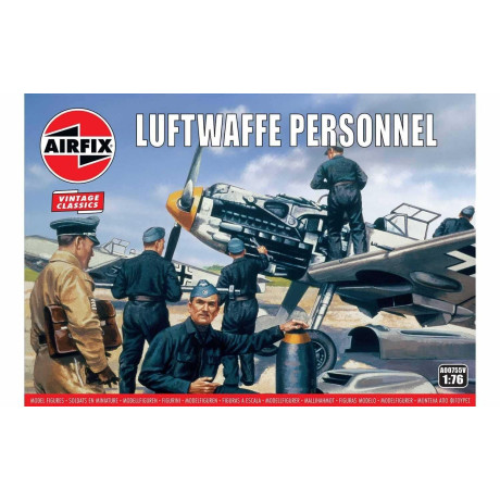 Classic Kit VINTAGE figurky A00755V - Luftwaffe Personnel (1:76)