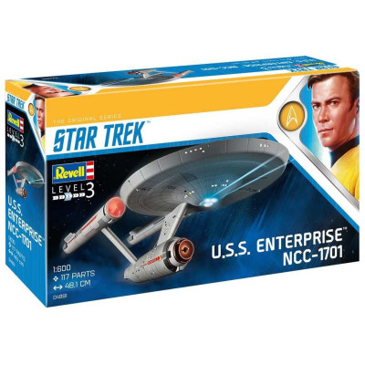 Plastic ModelKit Star Trek 04991 - U.S.S. Enterprise NCC-1701 (TOS) (