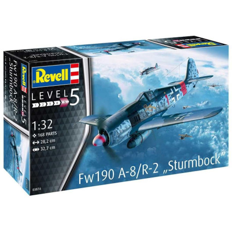 Plastic ModelKit letadlo 03874 - Fw190 A-8 \"Sturmbock\" (1:32)