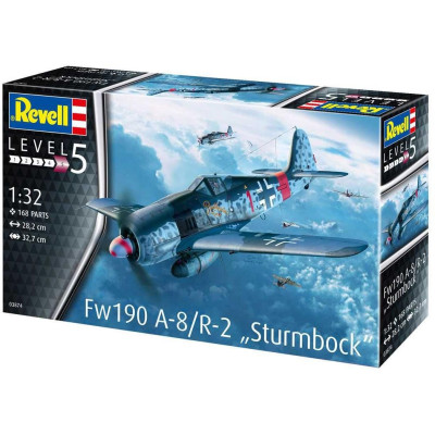 Plastic ModelKit letadlo 03874 - Fw190 A-8 "Sturmbock" (1:32)