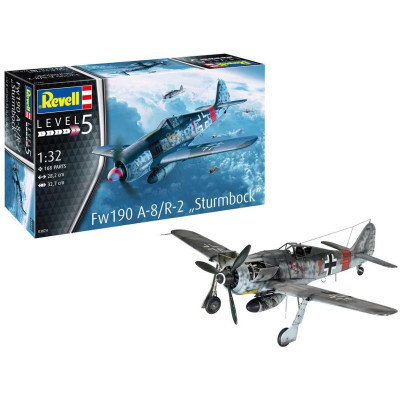 Plastic ModelKit letadlo 03874 - Fw190 A-8 "Sturmbock" (1:32)