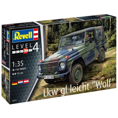 Plastic ModelKit military 03277 - Lkw gl leicht \"Wolf\" (1:35)