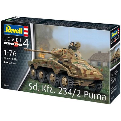 Plastic ModelKit military 03288 - Sd.Kfz. 234/2 Puma (1:76)