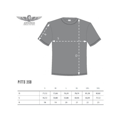 Antonio pánské tričko Pitts S-2SB S