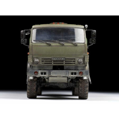 Model Kit military 3697 - Russian three axle truck K-5350 "MUSTANG" (1:35)
