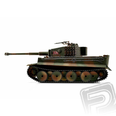 TORRO tank PRO 1/16 RC Tiger I Middle Vers. kamufláž - infra