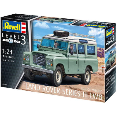 Plastic ModelKit auto 07047 - Land Rover Series III (1:24)