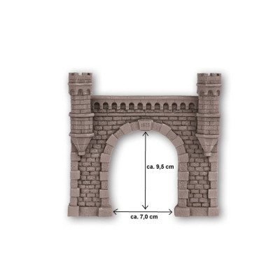 Tunelový portál PROFI, jednokoľajný NO58051