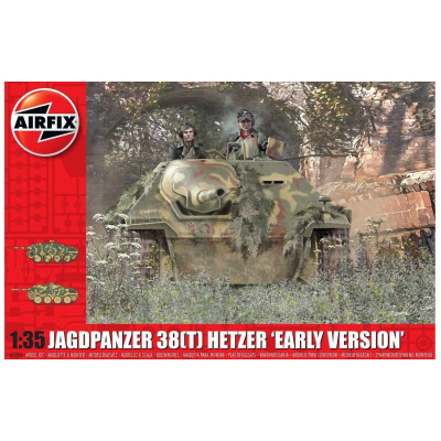 Classic Kit tank A1355 - JagdPanzer 38(t) Hetzer “Early Version” (1:3