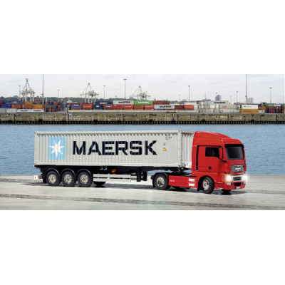 Tamiya Náves kontajnerový s 40´ kontajnerom Maersk 1/14 KIT