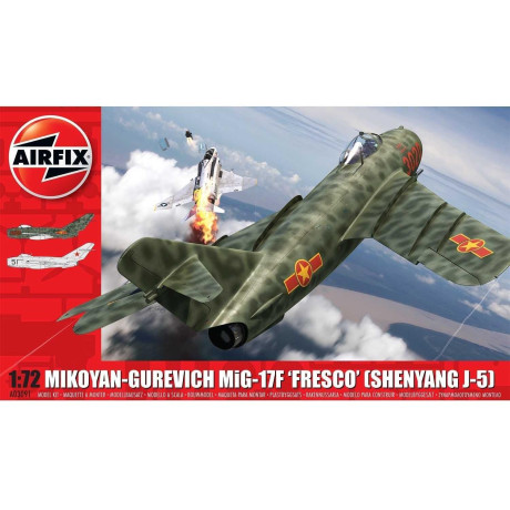 Classic Kit letadlo A03091 - Mikoyan-Gurevich MiG-17F \'Fresco\' (1:7