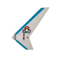 Náhradní díl pro RC model mikro vrtulníku Nano S2 Blade: stabilizátor vertikální.