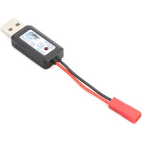 Nabíječ USB s nabíjecím proudem 700mA pro 1-článkovou LiPol baterii.