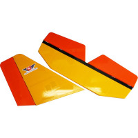 Náhradní díl pro RC model letadla Super Flying Model Aerosport 103 1:3 žlutý - ocasní plochy