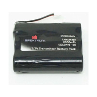 Spektrum - baterie vysílače LiIon 3.7V 6000mAh je určena pro vysílače iX12 a řadu NX (NX6, NX8, NX10 a NX10).