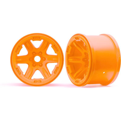 Traxxas disk 3.8\" oranžový, 17mm drážkovaný (2)